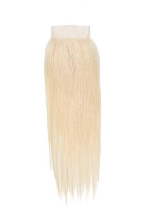 Closure Top Virgin lisse Blonde (613)